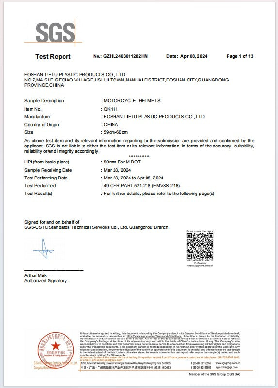 DOT Certified Full Face Motorcycle Helmet for Men And Women Anti-Fog Racing Style Couples Motorcycle Helmet