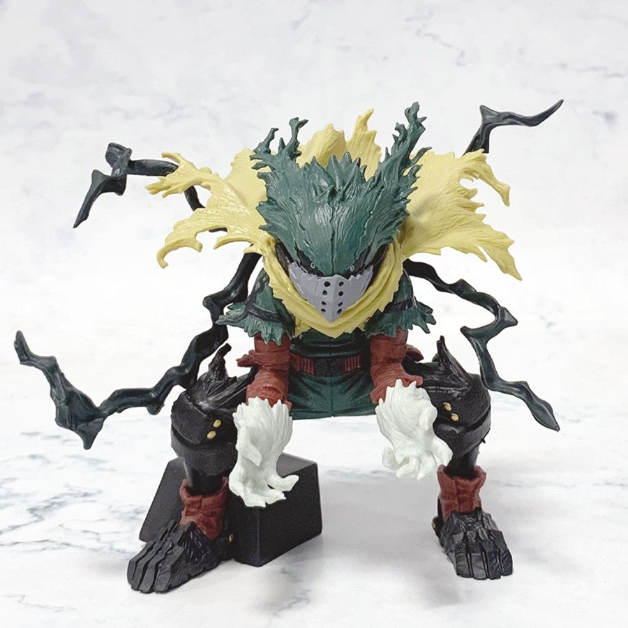 11cm Boku no Hero Academia Anime Figure Blackening Midoriya Izuku Action Figure All Might Boneco PVC Coleção Modelo Brinquedo