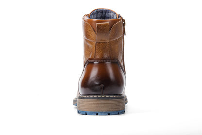 Botas masculinas retrô 2023, tamanhos 39-45, estilo confortável, de couro, para a primavera
