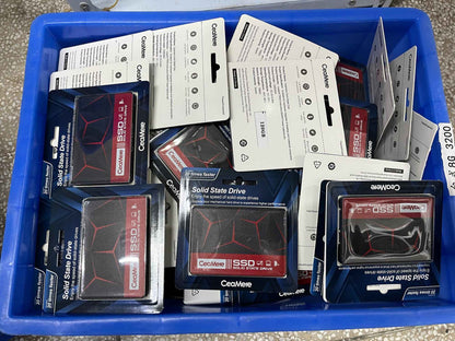 CeaMere Ssd 5PCS-10PCS 120GB 128GB SSD SATA 240GB 256GB Disco Rígido 480GB Unidade de Estado Sólido Interna para laptop desktop