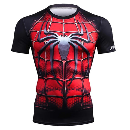 panther Summer Comics 3D Printed T Shirt Men Compression Fashion Short Sleeve Men T Shirt Tops Tees For Cosplay Costume