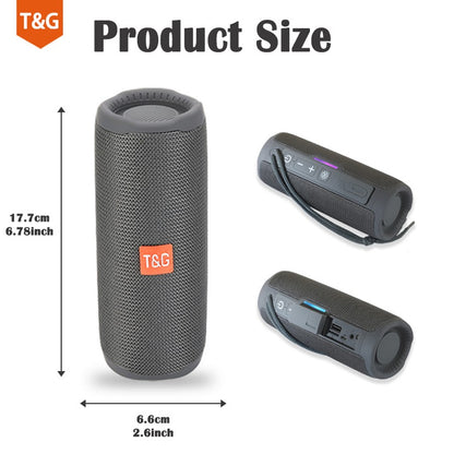 Caixa De Som Bluetooth Portátil Sem Fio Alto-falante Música Subwoofer Rádio FM Áudio Bluetooth Chamada Viva-voz Baffe