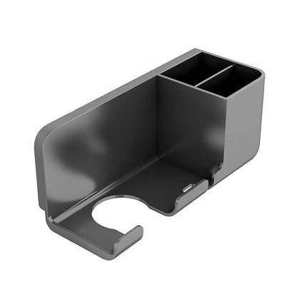 1 Pcs Wall Mounted Hair Dryer Storage Holder Does Not Require Punching Multifunctional Bathroom Hair Dryer Holder Accessories