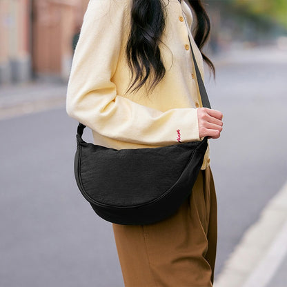 Semir Crossbody Bag Women 2025 New Chest Bag Macaron Color Dumpling Bag  Minimalist Waist Pack Shoulder Purse