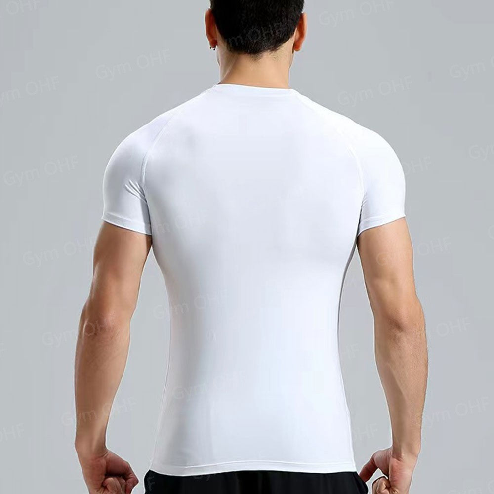 Thermal Man Underwear Set Spi/Der Compression T Shirt Leggings Yoga Sets Fitness