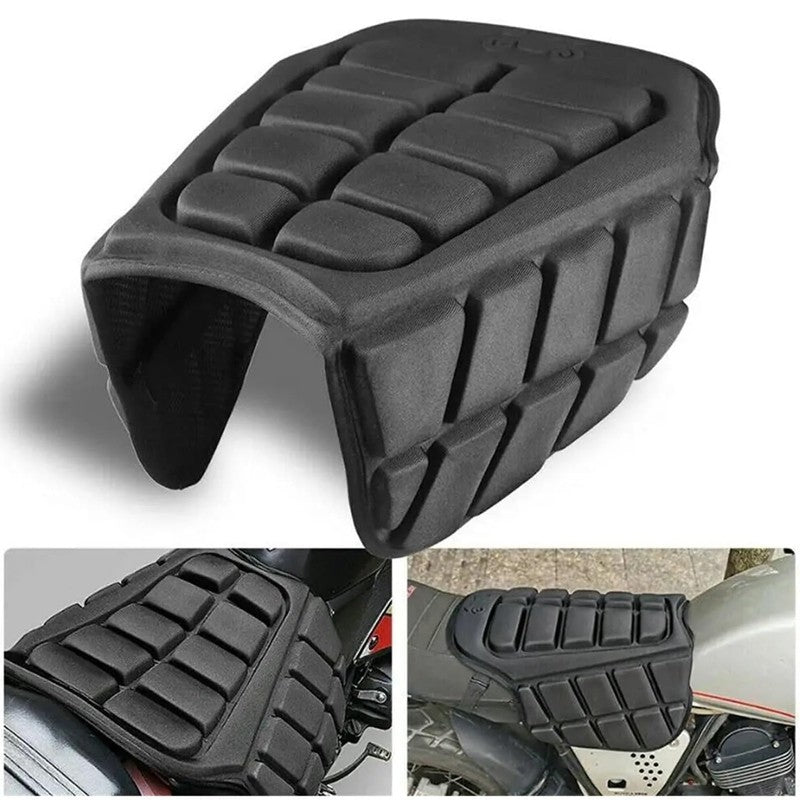 Almofada Universal 3D Conforto de Ar Gel Para Assento de Motocicleta Capa Almofada de Alívio de Pressão Travesseiro de Moto Descompressão Almofada de Resfriamento