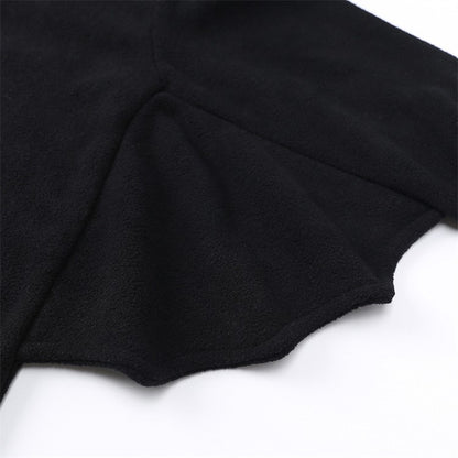 Halloween Baby Clothes Thicken Fleece Rompers Bat Devil Toddler Boy Girl Jumpsuit Warm Hallowmas Costumes Cosplay Outfits