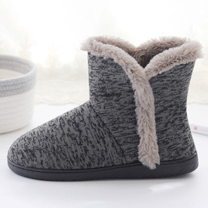 Insulated Hunting Boot Winter Men Models Soft Warm Home Boots Thick Fur Furry Men Short Plush Cotton Shoes Men Chukka Boots