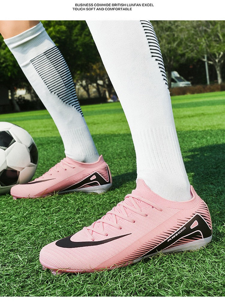 New Men Soccer Shoes Outdoor Football Boots Unisex Ultralight Cleats Hot Sale Women Match FG Sneakers High-quality Professional