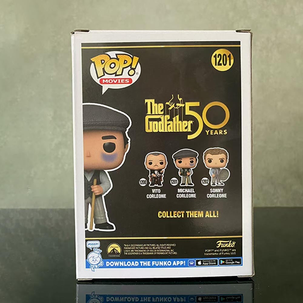 The Godfather 50Years Action Figures Funko Pop Vito Corleone Model Toys Michael Corleone Doll Sonny Corleone Ornaments Gift