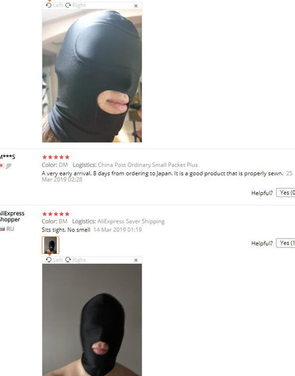 Sexy high Elastic Latex Hood Fancy ball Mask 4Styles Breathable sun-proof Fetish masquerade SM Cosplay for Hallows'Day party