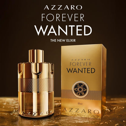 Azzaro The Most Wanted Eau De Parfum Intense 100ml – Perfume Unissex Amadeirado Âmbar Especiado – Presente de Natal