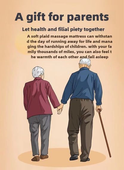 Electric Full Body Massage Mattress With Heating Hand Control Shoulder Neck Waist Airbag Back Kneading vibration Massage Cushion