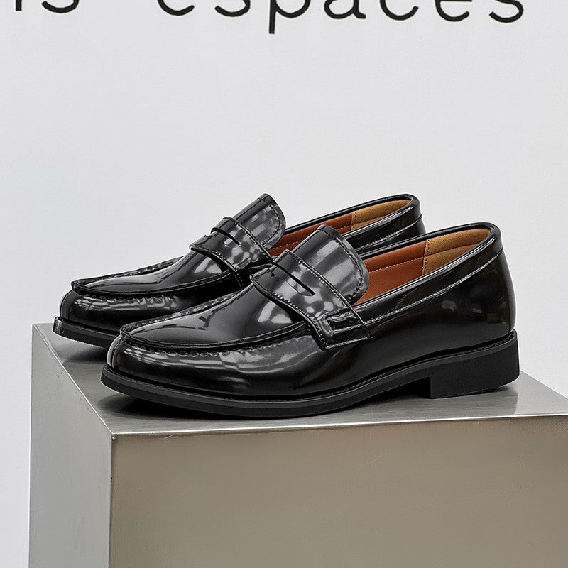 2025New Men Casual Oxford Shoes Genuine Leather Business Tooling Shoes Comfy High Quality Outdoor Antiskid Loafers Walking Shoes