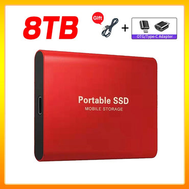 High-speed External Solid State Drive 1TB Portable External Hard Drive ssd 2TB  External hard disk ssd hard drive For Laptop Mac