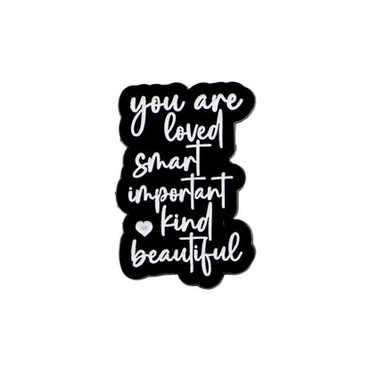 MEMENTO MORI Lapel Pins for Backpack Enamel Pin Cool Men Women Brooch for Clothes Briefcase Badges Jewelry Accessories