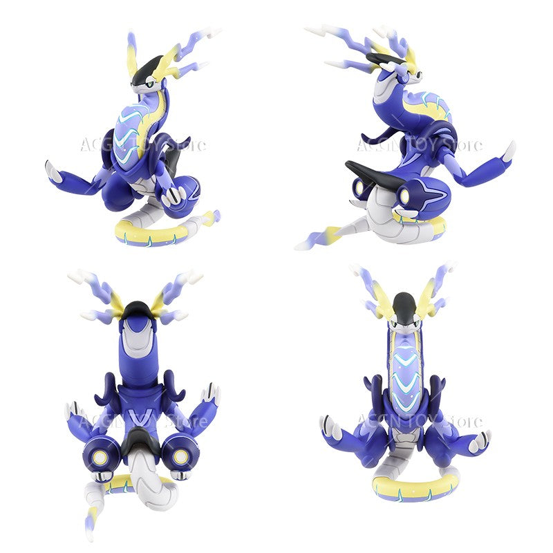 Bonecos e figuras de ação Pokémon TOMY originais: Zacian, Zamazenta, Reshiram, Arceus, Lunala, Rayquaza, Giratina, Zygarde, Palkia, Kyogre - Brinquedos de PVC