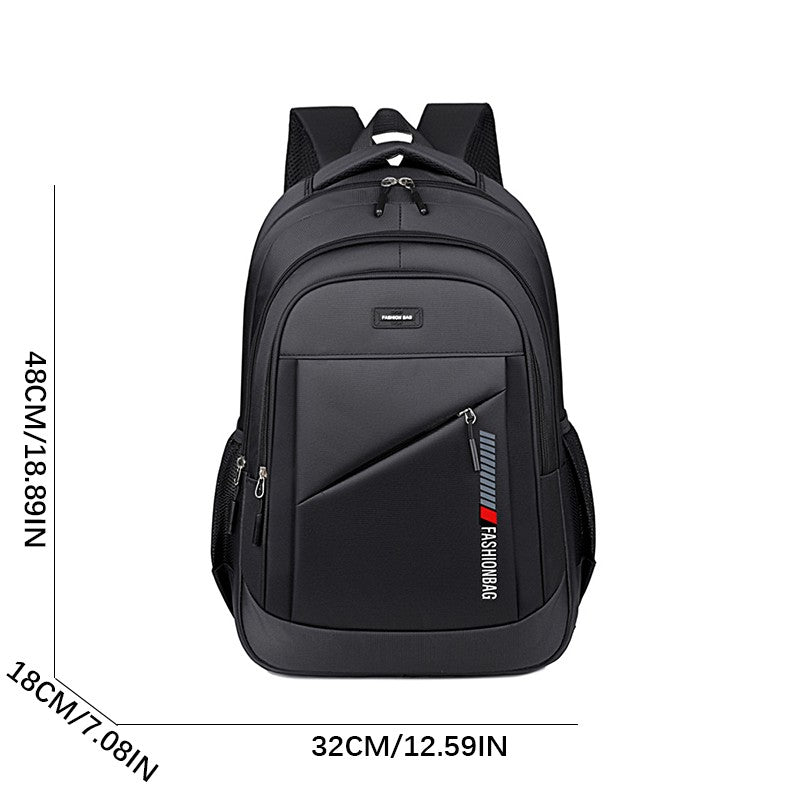Mochila masculina casual de grande capacidade para notebook, viagem, mochila escolar para alunas do ensino fundamental e médio