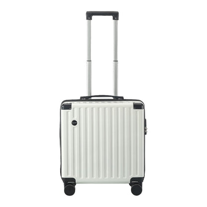Mala de Bordo Pequena de 18 Polegadas ABS com Múltiplos Compartimentos e Divisória para Molhados e Secos para Viagens a Negócios e Viagens Curtas