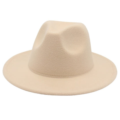 Women Fedora Hat Autumn Winter Luxury Men Top Hats Trendy Formal Wedding Decorate Black Green White Panama Cap Fedoras Gorras