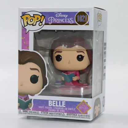 Funko POP Princesa Disney Boneco de Ação Colecionável Original Rapunzel Ariel Bela Anime Modelo Brinquedos Presente para Meninos Meninas