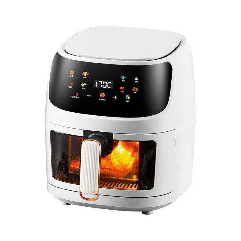 Fritadeira Elétrica 8L Inteligente para Uso Doméstico Cozinha Pizza Cooker Sem Óleo Forno Torradeira Fabricante Atacado 110/220V