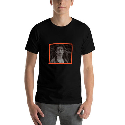 tom holland framed T-Shirt men t shirt cotton 100% black cotton t-shirt plain for man package