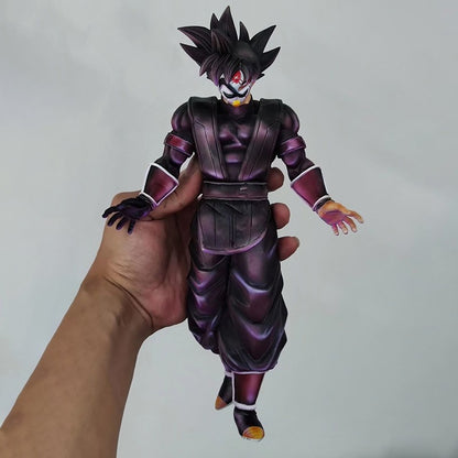 Dragon Ball Zamasu Figura Black Goku 29cm PVC Bonecos de Ação Estátua GK Modelo Colecionável Brinquedos para Crianças Presentes