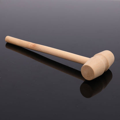 10 Peças Mini Martelo de Madeira Bolas Brinquedo Substituto de Martelo de Madeira Bebê