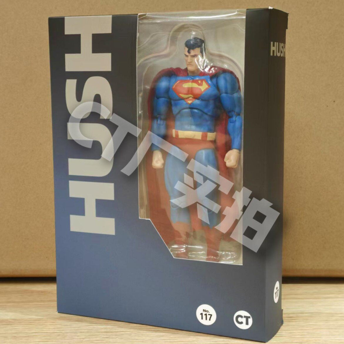 In Stock Ct Toys Superman Mafex 117 Comic Hush Justice League Articulated  Dc Superman Hush Anime Action Figure Model Toys