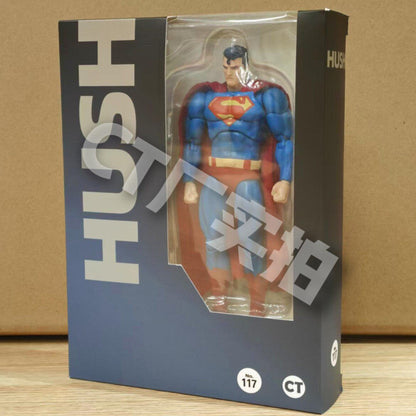 In Stock Ct Toys Superman Mafex 117 Comic Hush Justice League Articulated  Dc Superman Hush Anime Action Figure Model Toys
