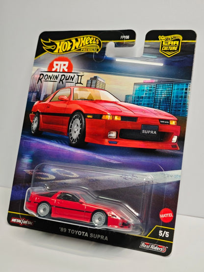 Original Hot Wheels Premium 1/64 Car Culture Ronin Run 2 Gold Label Car Honda Mazda Nissan Toyota Fpy86 Brinquedos de Veículos Fundidos Presente