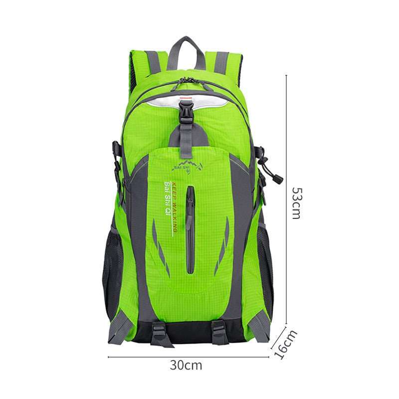 New Camping Backpack 40 Liters Large Capacity Travel Canvas Bag Outdoor Mountaineering Hiking Travel Bag