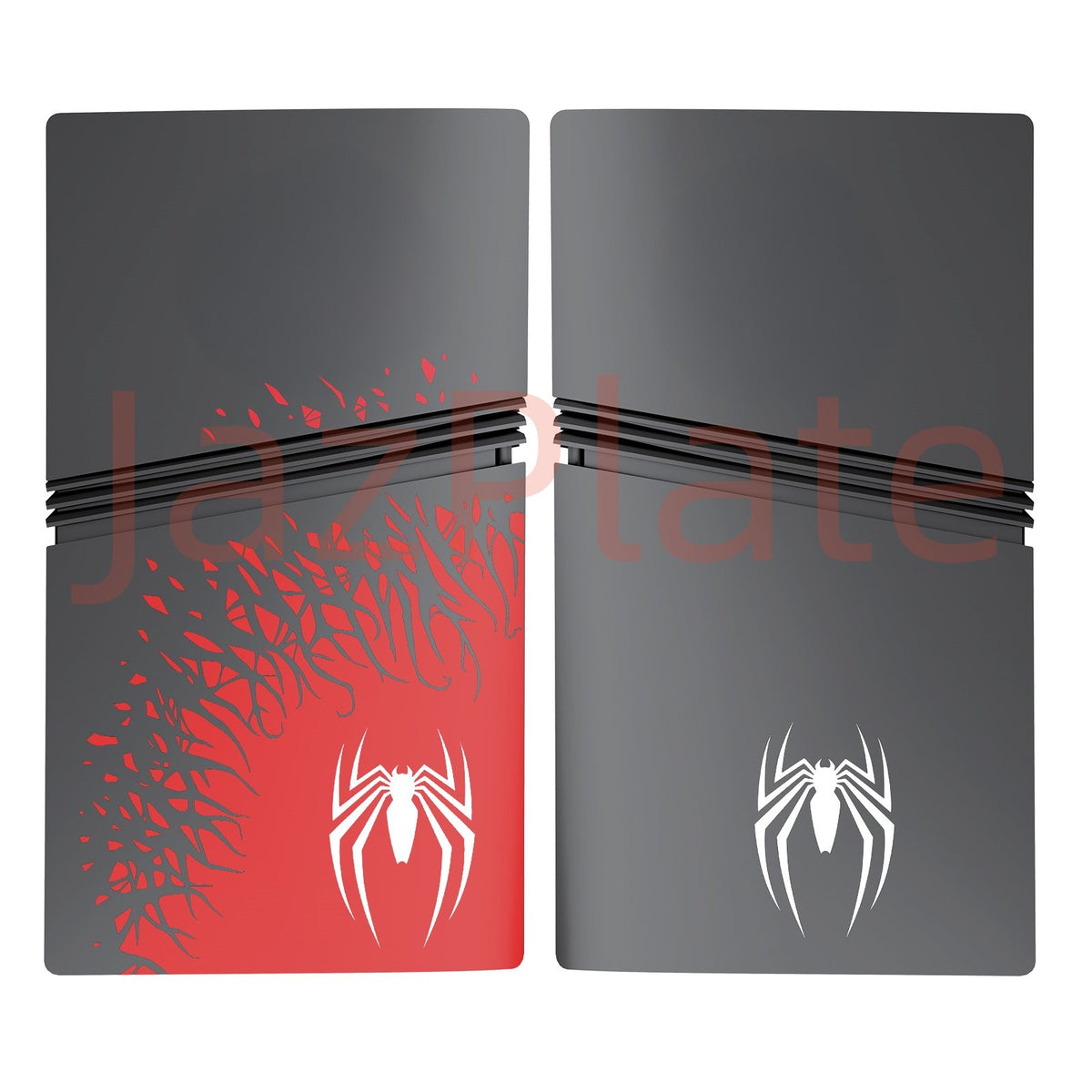 Pro Digital Edition Cover Spider Plastic Plates for New PS5 Pro Console Panels Protective Replacement Faceplate PlayStation5 Pro