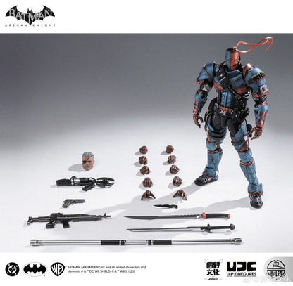 In Stock 1/12 Upfinegures Lpzz Deathstroke Arkham Knight Game Peripherals DC002 Anime Action Figure Model Toy Collectibles Gift