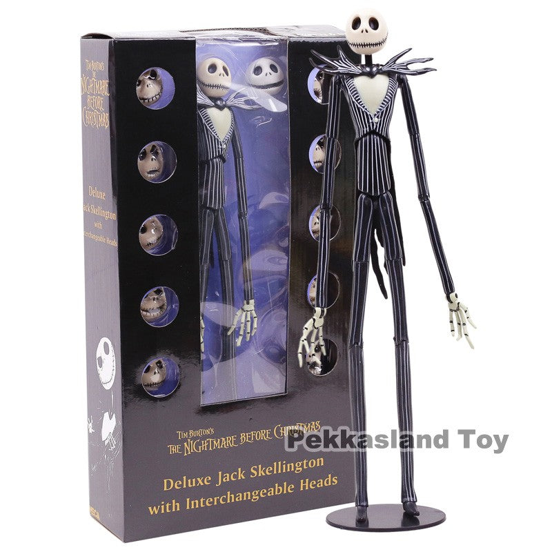 The Nightmare Before Christmas Jack Skellington PVC Action Figure Collectible Model Toy