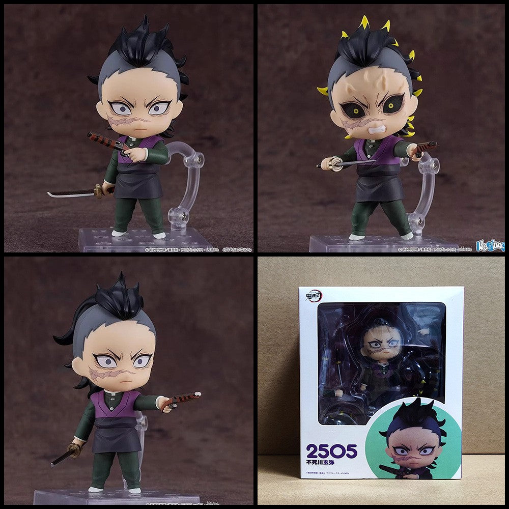 Anime Demon Slayer Series Tanjirou #1193 Nezuko #1334 Zenitsu #1361 Inosuke #1541 Kyoujurou Kochou Shinobu Conjunto de Bonecos e Estatuetas de Presente