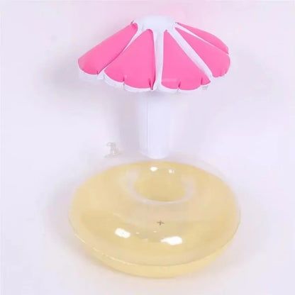 Hawaii Flamingo Coco Cup Holder Beverage Boats Phone Stand Floating Inflatable Pool Float Cup Holder Summer Beach Party Supplies