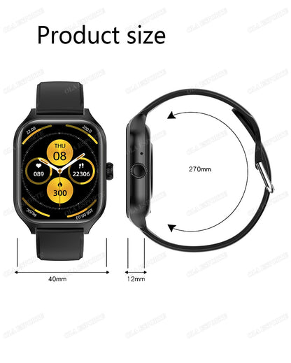Smart Watch For Android IOS Watches 2.01inch HD Display Bluetooth Call Message Alert Music Sports Mode Smartwatch Men Women Gift