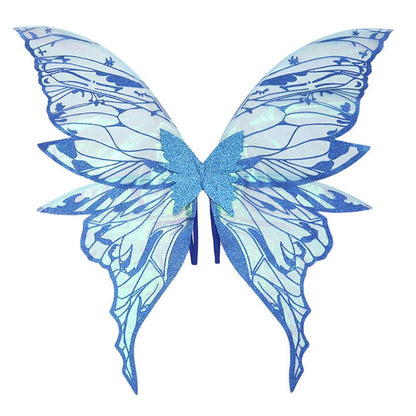 1PC Adults Fairy Wings Girls Sparkling Angel Wings Butterfly Costume Wings Halloween Costume Dress up Party Favor Christmas Gift