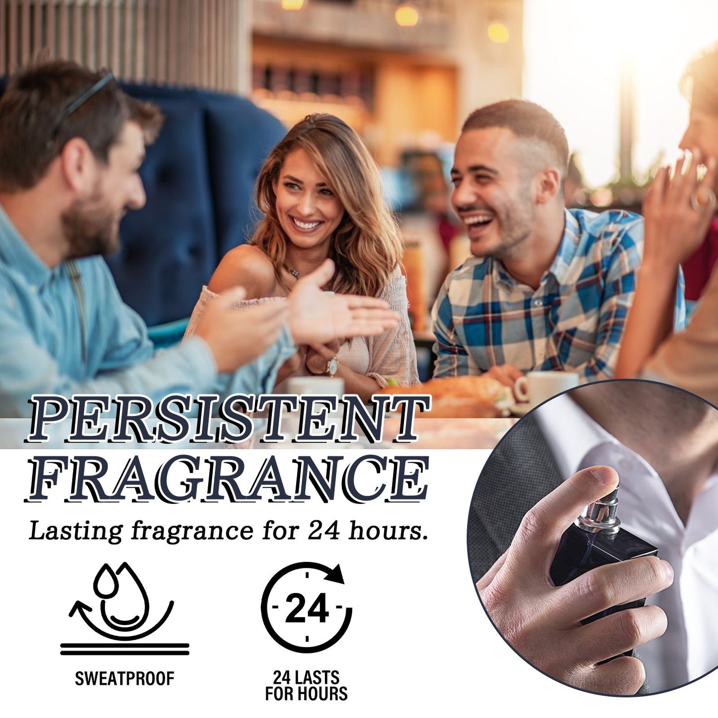 Roxelis 50ml Men Glamour Perfume Spray Colônia Leve Fresca Feromônio Casal Romântico Encontro Cavalheiros Charmo