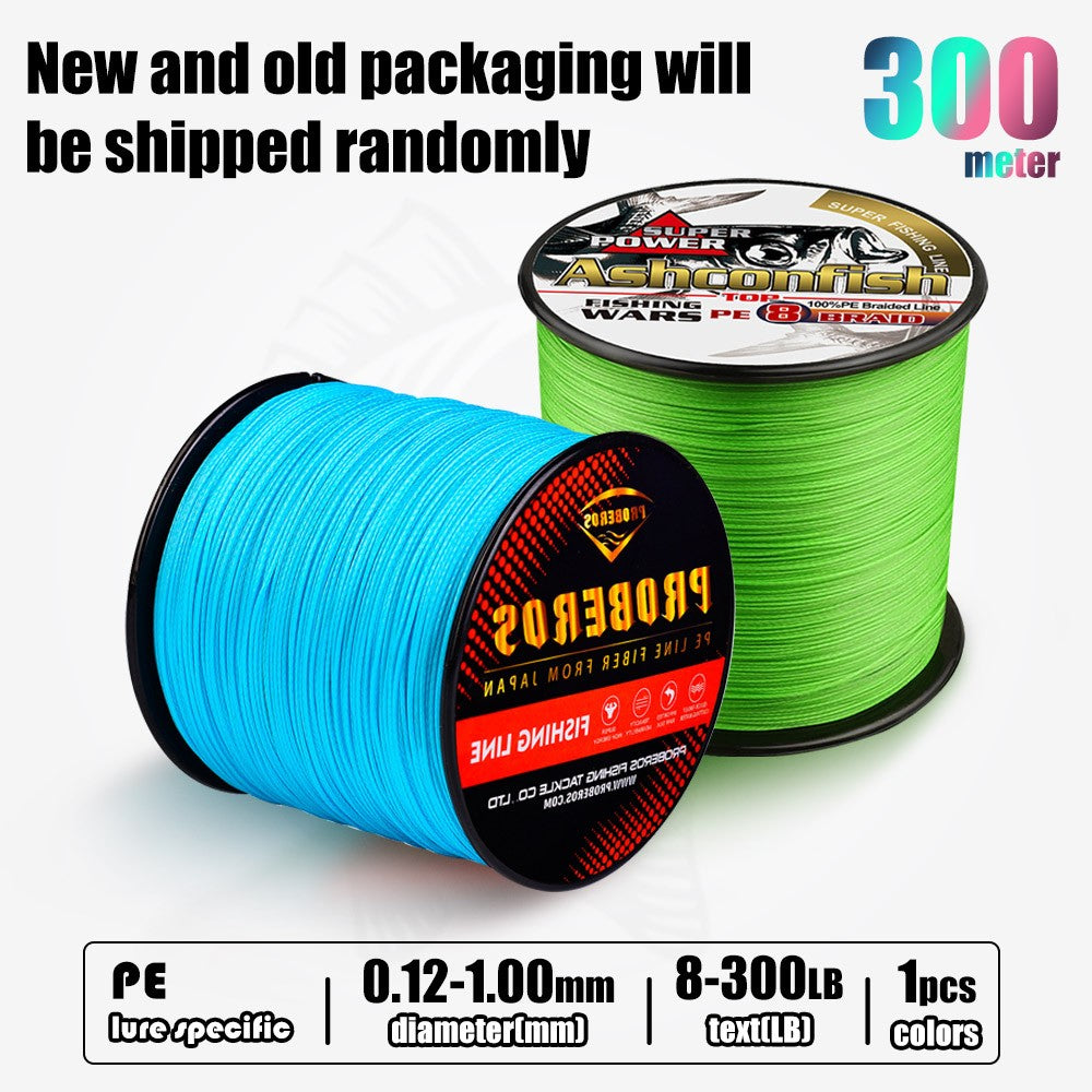 Linha PE Trançada Dyneema de 8 fios para Pesca em Rochas/Mar 0.1mm-1.0mm 6LB-300LB Linha Principal para Isca Multifilamento Livre de Emaranhados Fio PE Trançado