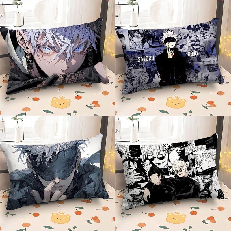 Jujutsu Kaisen peripheral pillow double side pillowcase Cartoon anime Itadori Yuji bedroom bed pillow Gojo Satoru soft pillow