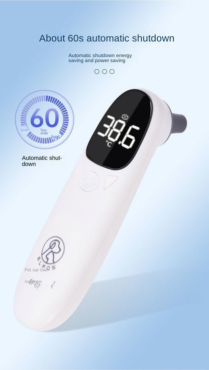 Instrumento de medição de temperatura animal Termômetro veterinário infravermelho sem contato eletrônico para cães, gado, ovelhas e gatos