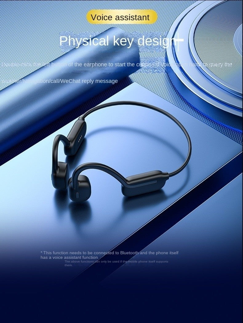 Real Swimming Bone Conduction Earphones Bluetooth Wireless Hifi Headphone IPX8 Waterproof 32GB MP3 Player Mic Headset
