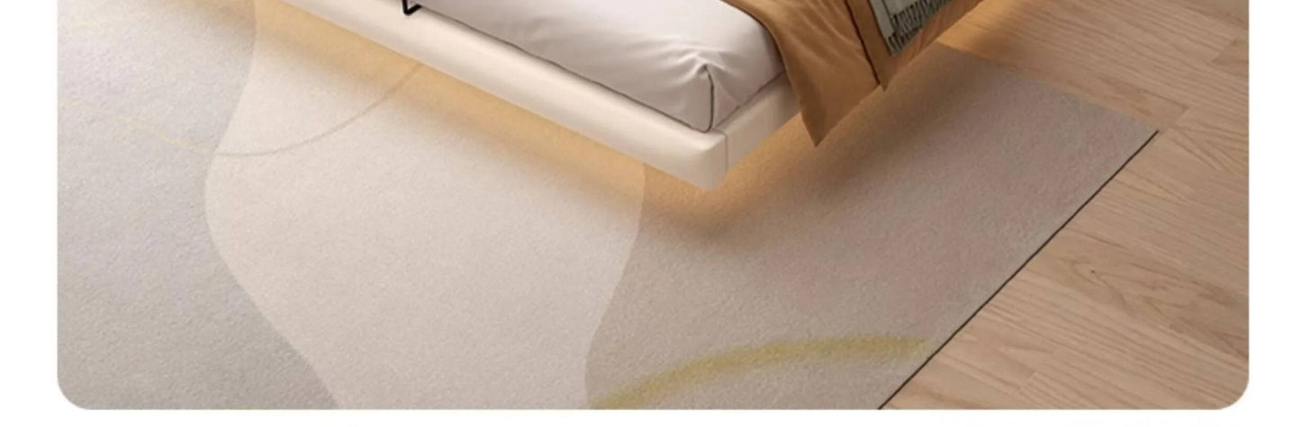 Estrutura de Cama King Size Quarto de Casal Queen Moderna de Luxo Preta Estrutura de Cama de Metal Lounge Cama Elástica Pula Móveis que Economizam Espaço