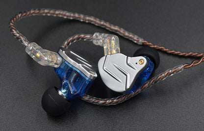 KZ ZSN Pro 1BA+1DD Hybrid technology HIFI Bass Earbuds Metal In Ear Earphones Bluetooth Headphone Sport Noise Cancelling Headset