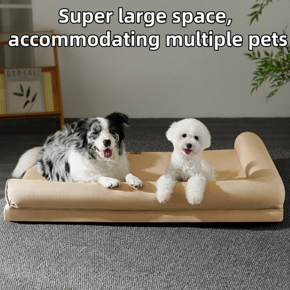 Cama Universal para Animais de Estimação para Todas as Estações, Ninho para Cães e Gatos, Resistente a Arranhões e Mordidas, Almofada Removível e Lavável