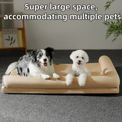 Cama Universal para Animais de Estimação para Todas as Estações, Ninho para Cães e Gatos, Resistente a Arranhões e Mordidas, Almofada Removível e Lavável