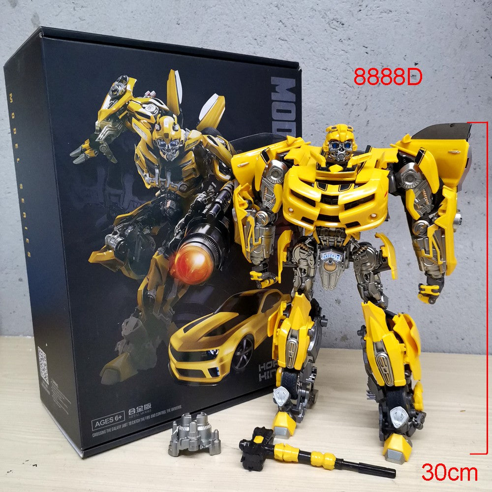 Brinquedos Robô Transformável 30CM Optimus Prime Star Commander Magatron Carro Bumblebe Boneco de Ação do Filme Modelo Anime de Deformação